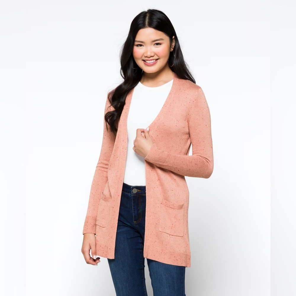 🌸 2 Cardigan Bundle • Size S • Stitch Fix • Spring Layering • Open Front - Picture 2 of 16